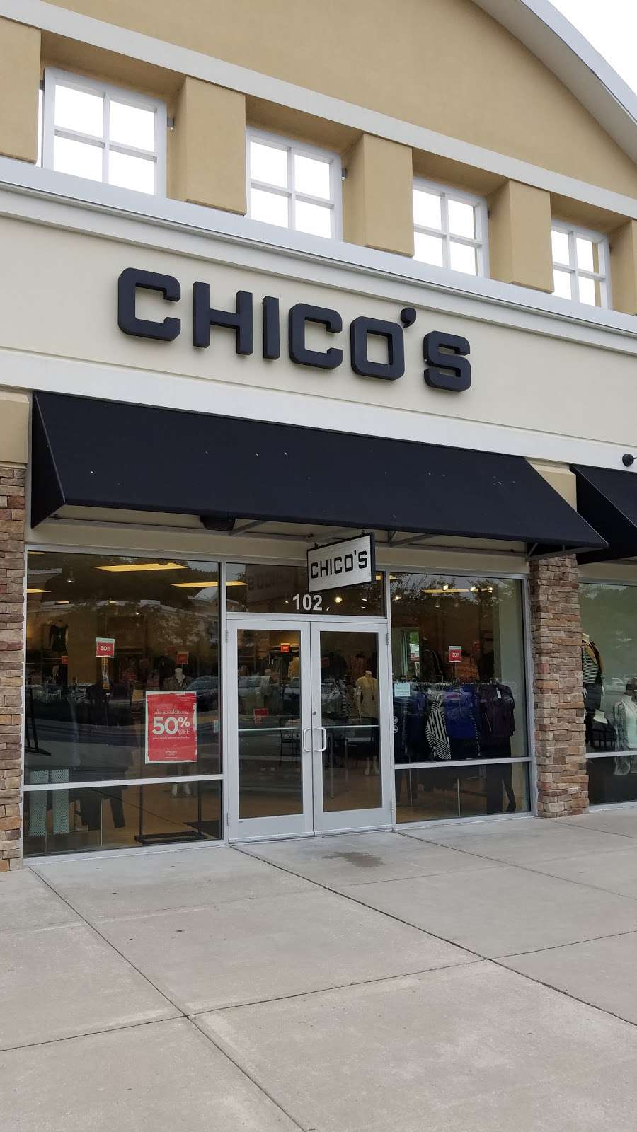 Chicos Outlets | 102 Outlet Center Dr Ste F080, Queenstown, MD 21658, USA | Phone: (410) 827-0251