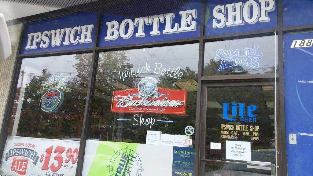 Ipswich Bottle Shop | 188 High St, Ipswich, MA 01938 | Phone: (978) 356-2400