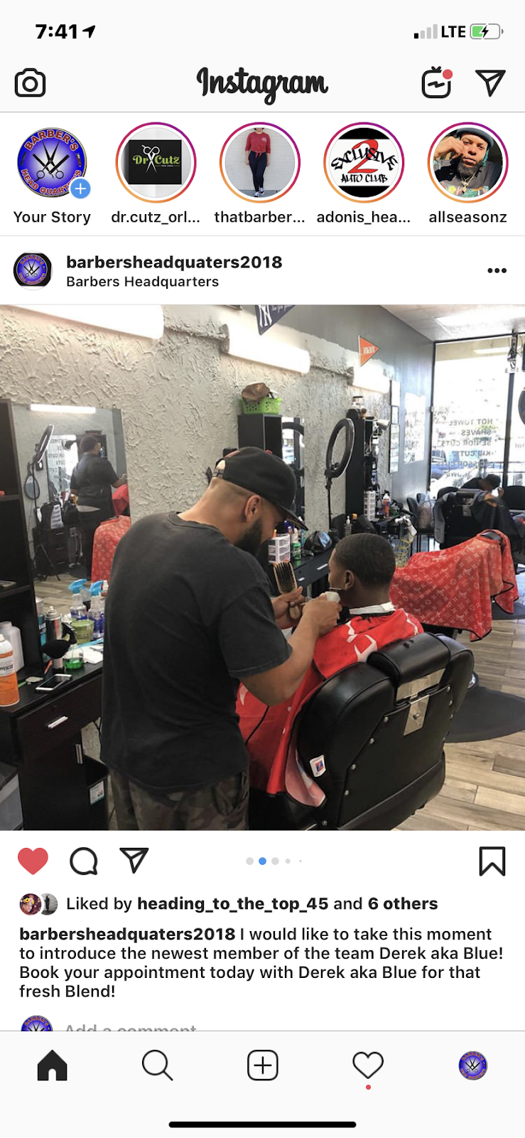 Barbers Headquaters | 1038 Clearlake Rd, Cocoa, FL 32922, USA | Phone: (305) 709-7632