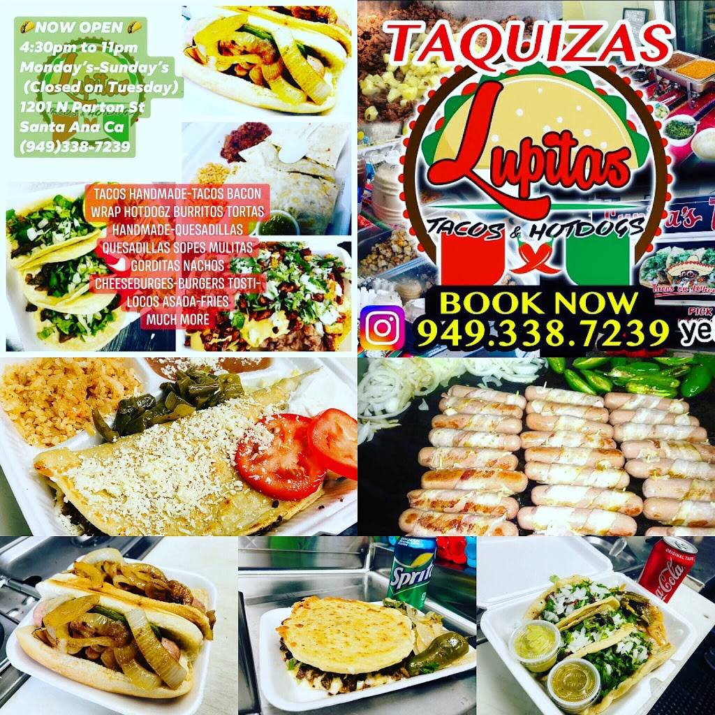 Lupitas Tacos & Hotdogz | 1201 N Parton St, Santa Ana, CA 92706, USA | Phone: (949) 338-7239