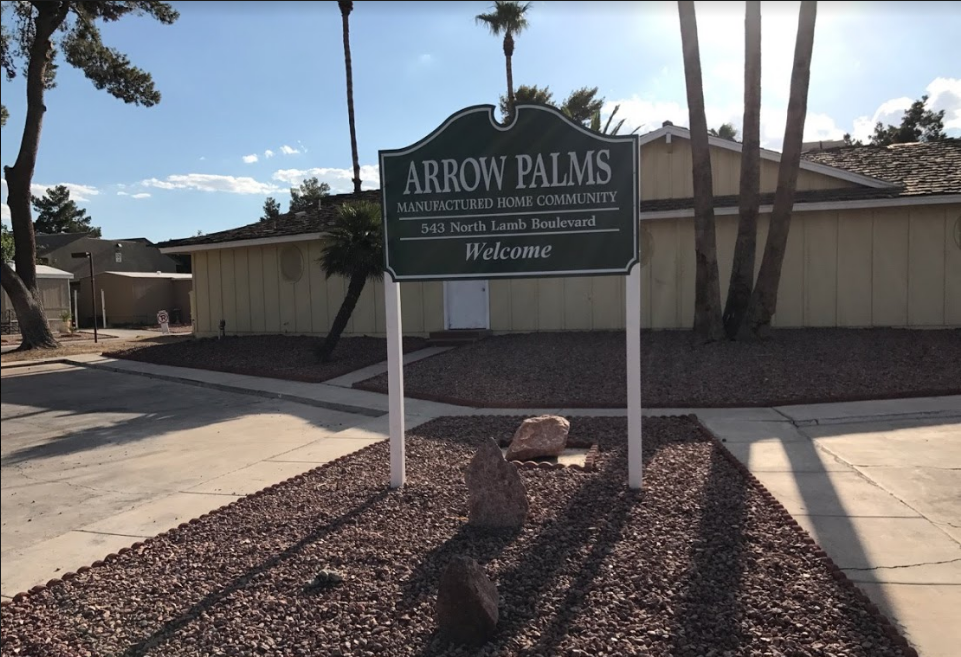 Arrow Palms MHP | 543 N Lamb Blvd, Las Vegas, NV 89110, USA | Phone: (702) 452-2066