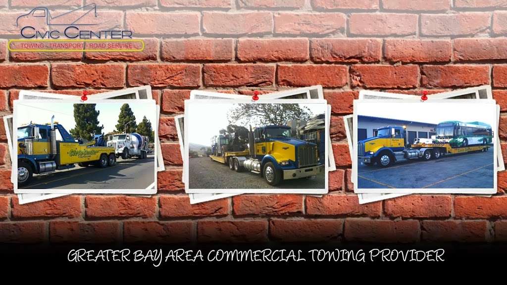 Civic Center Towing, Transport & Road Service | 1880 Garden Tract Rd, Richmond, CA 94801, USA | Phone: (510) 234-8699