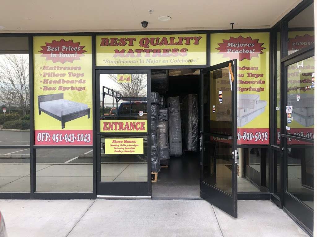 Best Quality Mattress | 130 W Walnut Ave, Perris, CA 92571, USA | Phone: (951) 943-1043