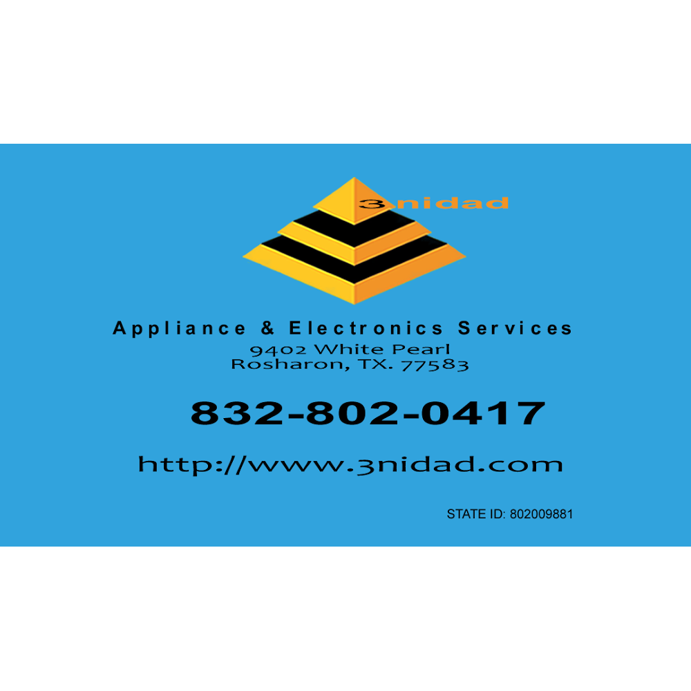 3nidad Heating & Air and Appliances Services | 9402 White Pearl Ln, Rosharon, TX 77583, USA | Phone: (832) 802-0417