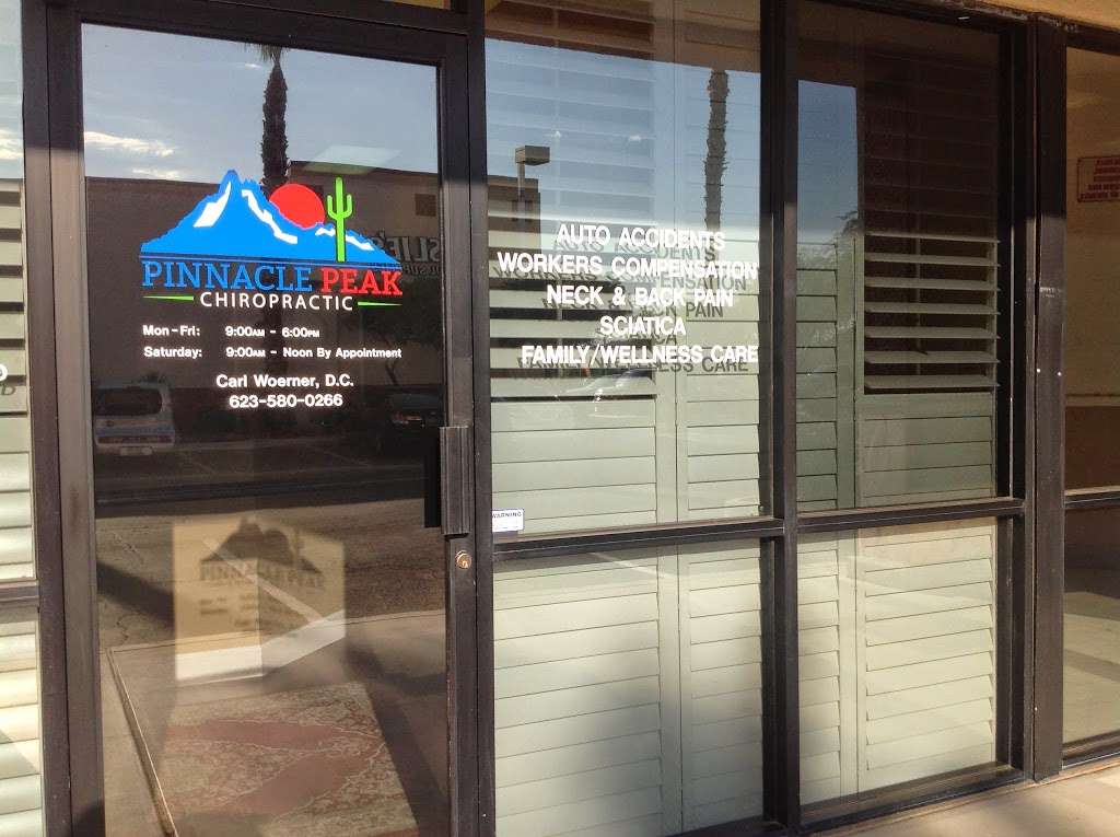 Pinnacle Peak Chiropractic | 23425 N 39th Dr #103, Glendale, AZ 85310, USA | Phone: (623) 580-0266