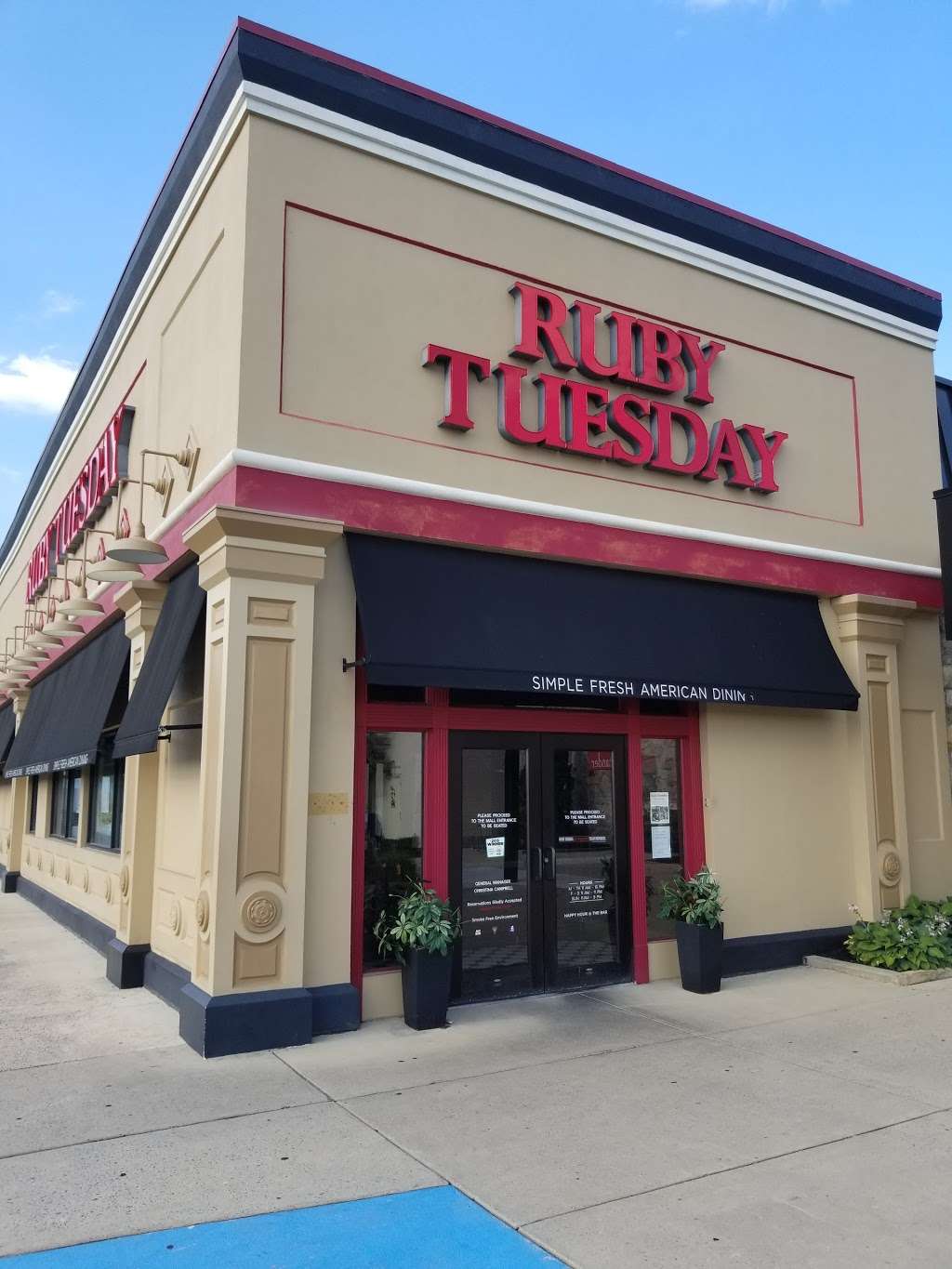 Ruby Tuesday | 1665 State Hill Rd, Wyomissing, PA 19610, USA | Phone: (610) 373-6900