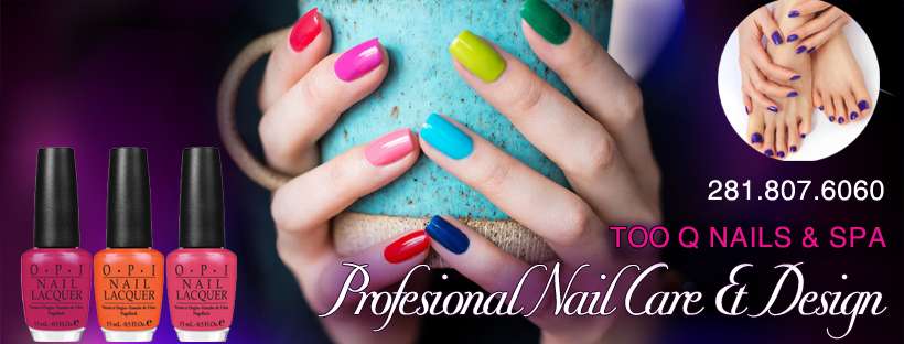 Too Q Nails & Spa | 10943 Cypress Creek Pkwy, Houston, TX 77070, USA | Phone: (281) 807-6060