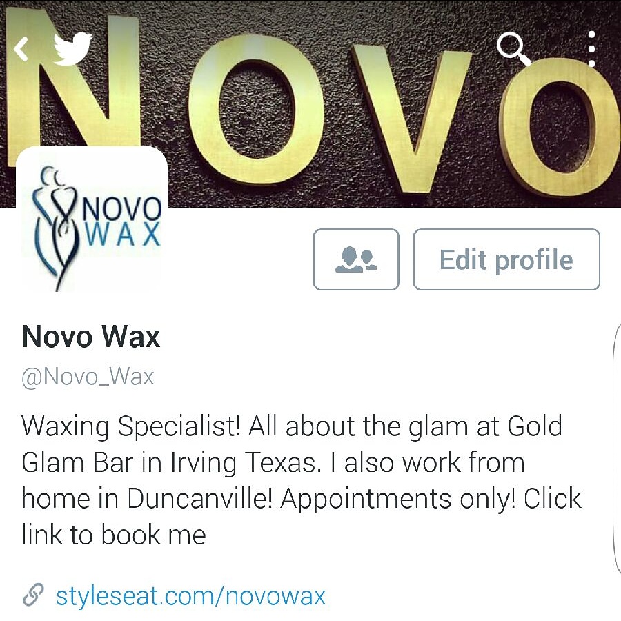 Novo Wax | 3225 W Airport Fwy, Irving, TX 75062, USA | Phone: (469) 951-7372