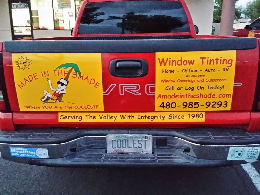 Made In The Shade Window Tinting | 3820 E Main St #14, Mesa, AZ 85205, USA | Phone: (480) 985-9293