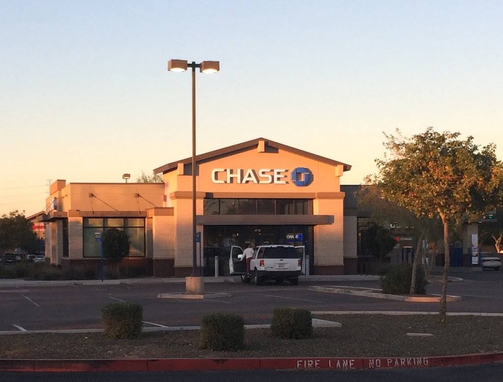 Chase Bank | 4718 S Higley Rd, Gilbert, AZ 85297, USA | Phone: (480) 279-4093