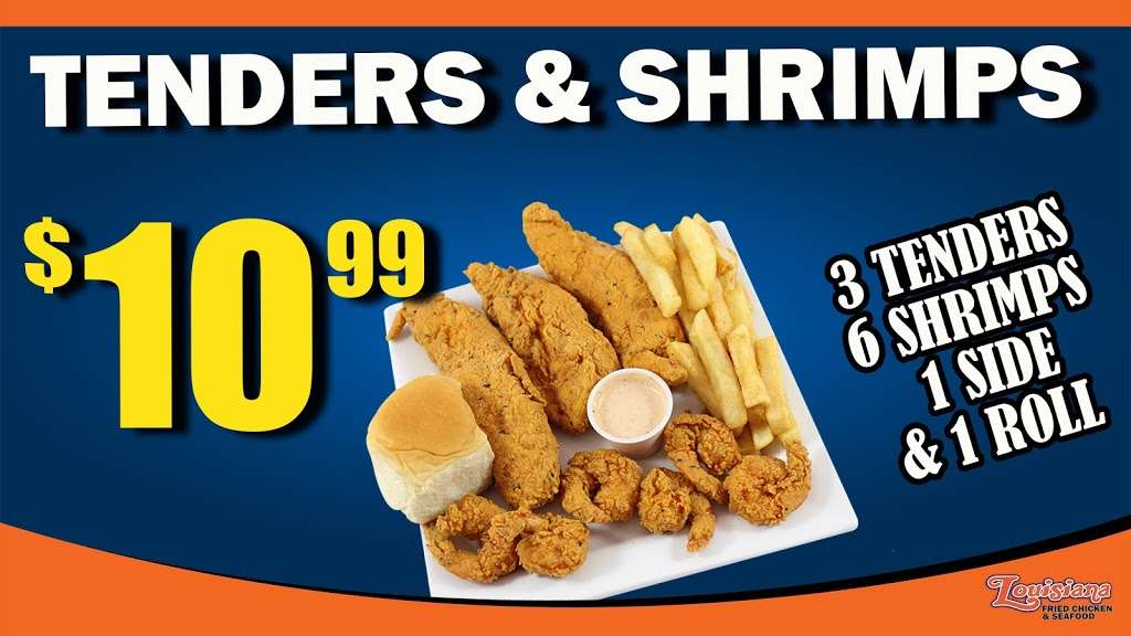 Louisiana Fried Chicken | 19440 US-59, Humble, TX 77338 | Phone: (281) 446-0534