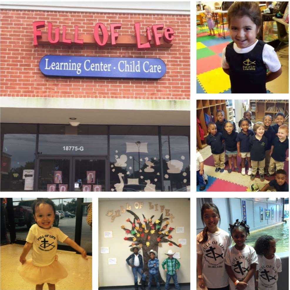Full of Life Learning Center and Childcare | 18775 Clay Rd, Houston, TX 77084, USA | Phone: (281) 861-5289