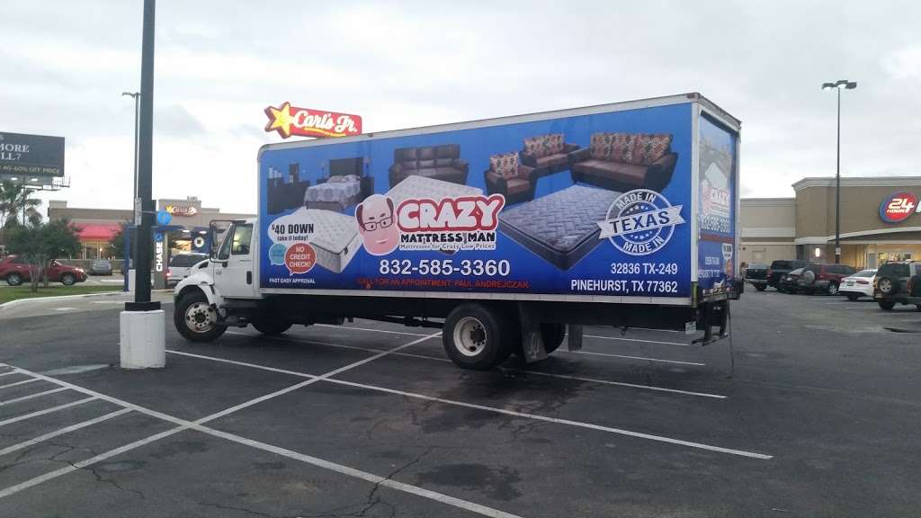 Crazy Mattress Man | 32836 TX-249, Pinehurst, TX 77362, USA | Phone: (832) 585-3360