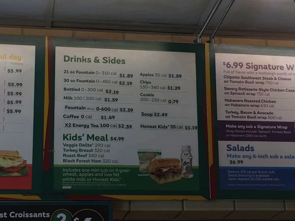 Subway Restaurants | 7056 Archibald Ave #109, Corona, CA 92880, USA | Phone: (951) 738-1211