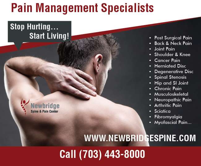 Newbridge Spine & Pain Center | 80 Sherry Ln #101, Prince Frederick, MD 20678, USA | Phone: (410) 414-9229