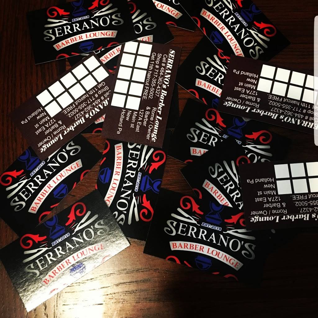 Serranos Barber Lounge | 127 E Main St, New Holland, PA 17557 | Phone: (717) 355-5002