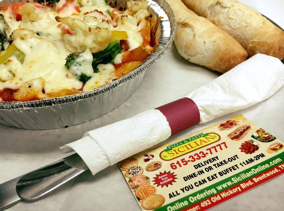 Sicilian Pizza | 493 Old Hickory Blvd, Brentwood, TN 37027, USA | Phone: (615) 333-7777