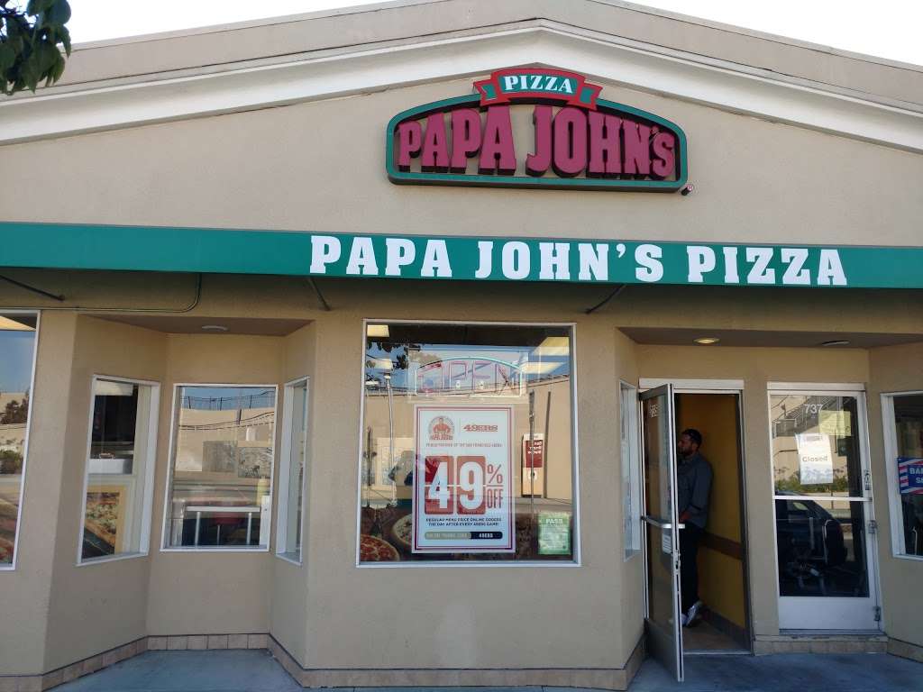 Papa Johns Pizza | 735 San Mateo Ave, San Bruno, CA 94066, USA | Phone: (650) 583-7272