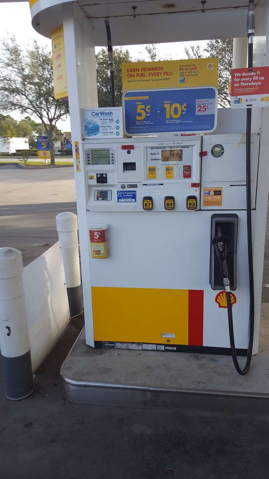 Shell | 3820 Fay Blvd, Port St John, FL 32927, USA | Phone: (321) 433-2135