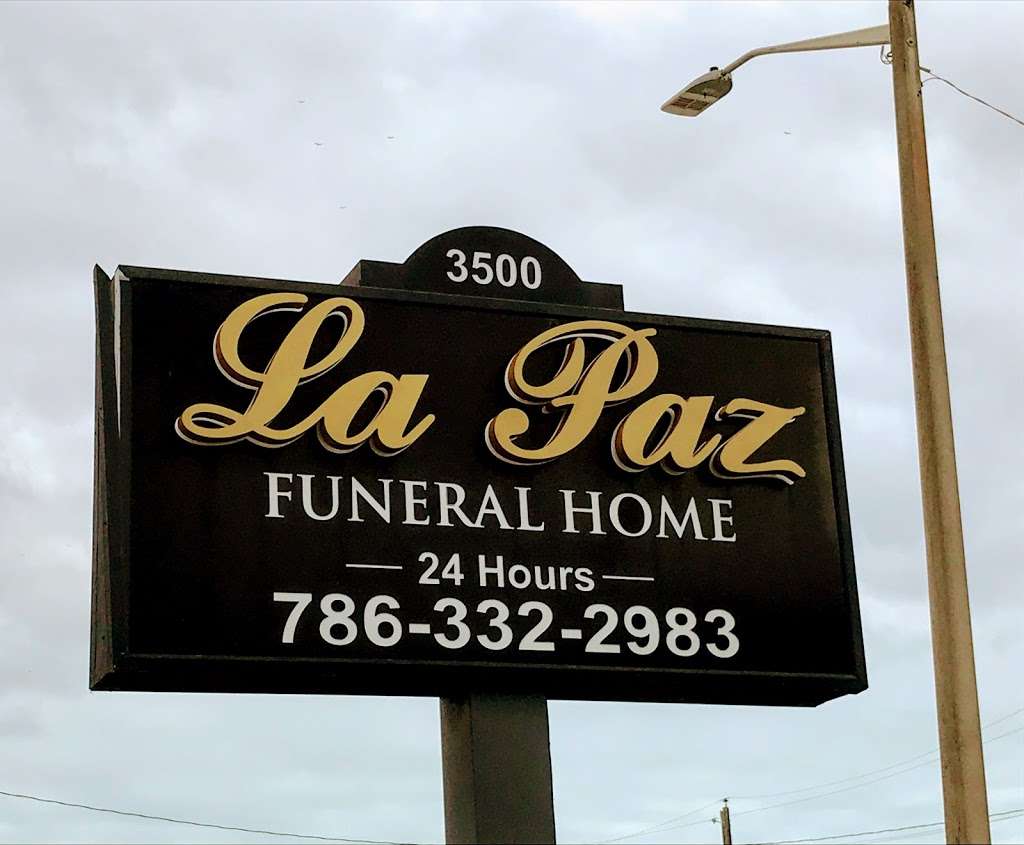 La Paz Funeral Home | 3500 NW 7th St, Miami, FL 33125, USA | Phone: (786) 332-2983