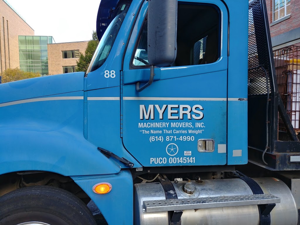 Myers Machinery Movers | 2210 Hardy Pkwy St, Grove City, OH 43123, USA | Phone: (614) 871-4990