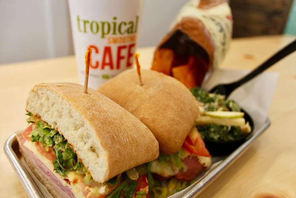 Tropical Smoothie Cafe - BluHawk | 15933 Antioch Rd, Overland Park, KS 66223, USA | Phone: (913) 777-4434