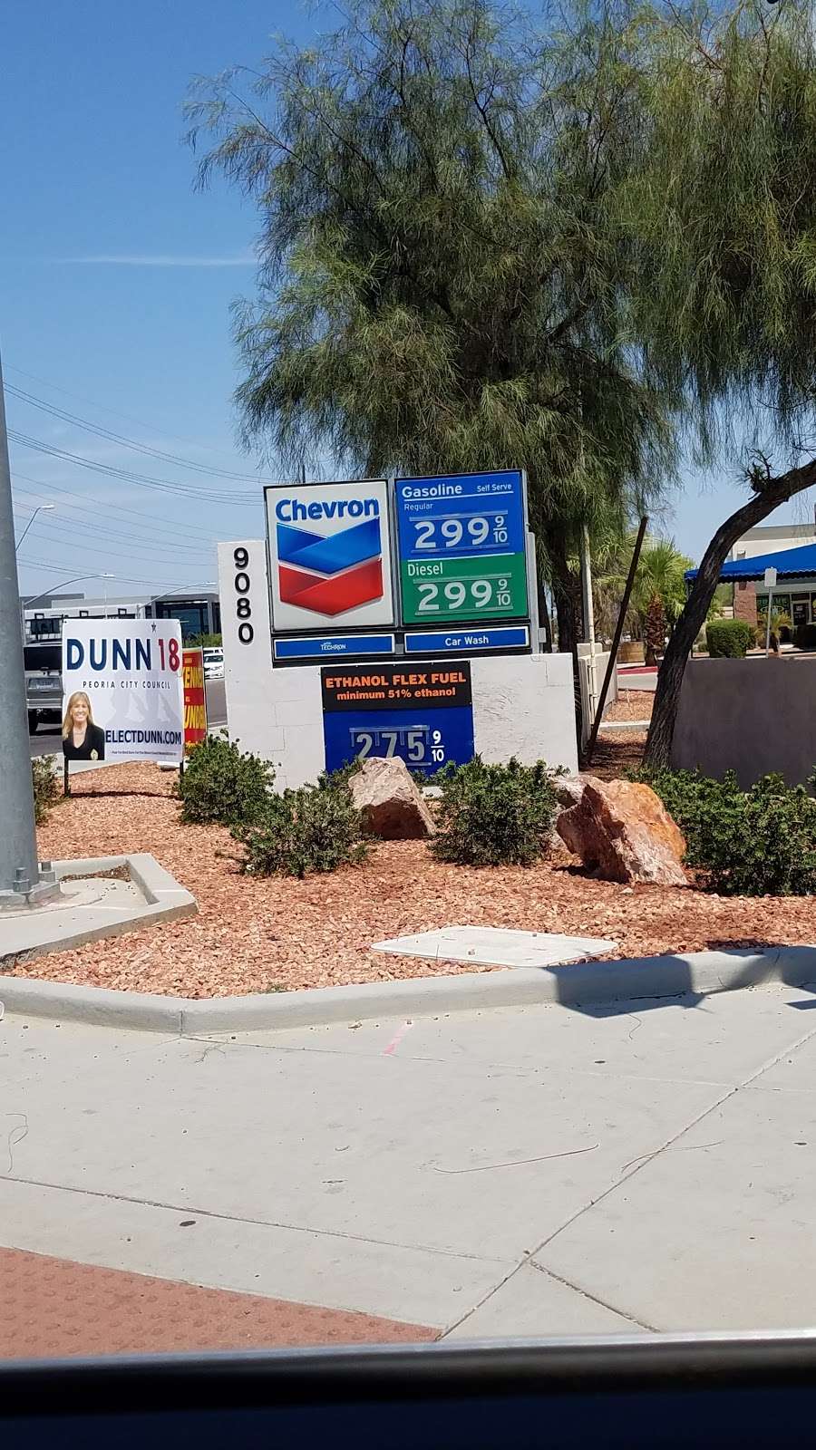 Chevron | 9080 W Olive Ave, Peoria, AZ 85345, USA | Phone: (623) 334-8715