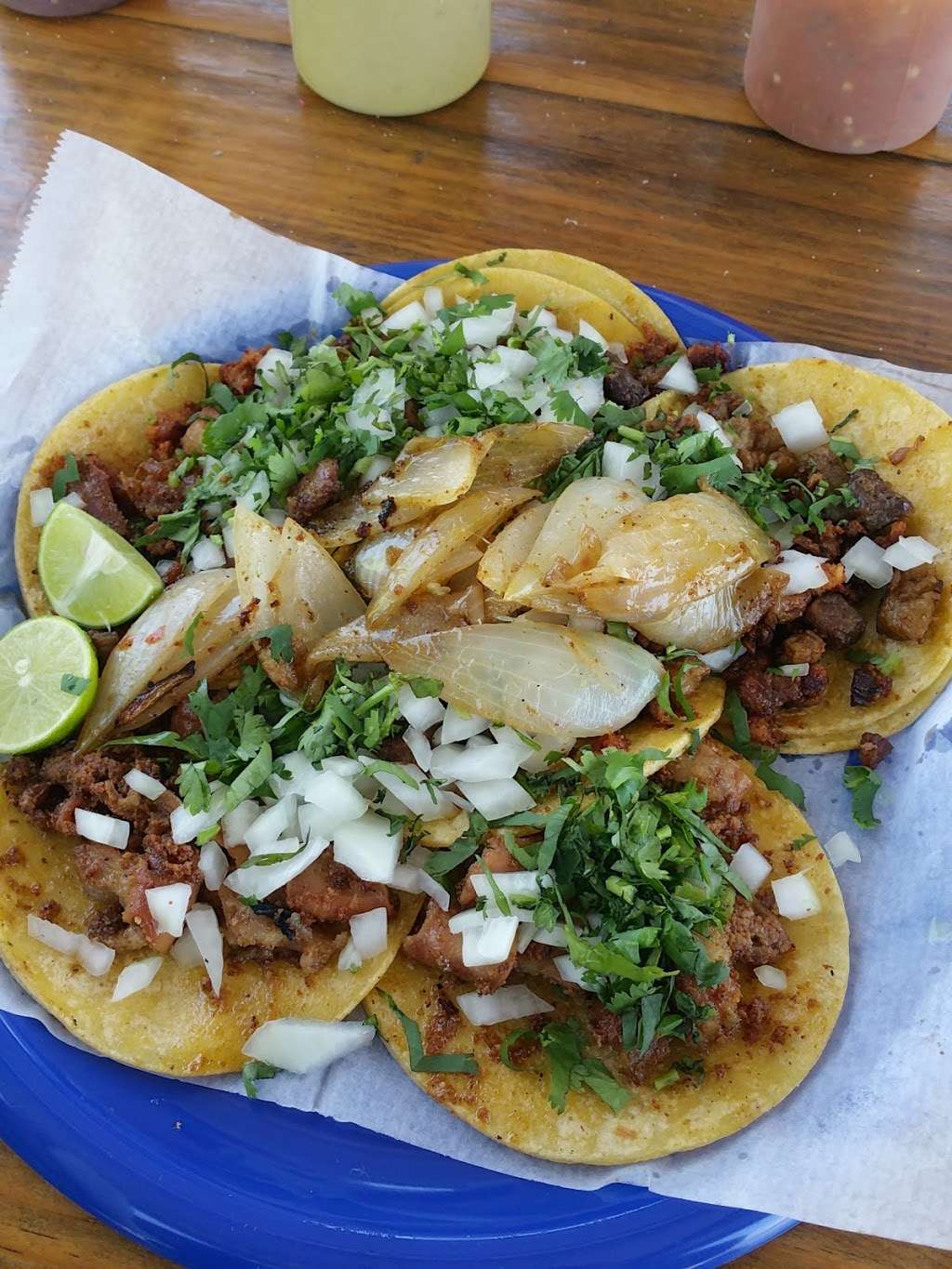 Tacos Estilo D.F | 11606 Aldine Westfield Rd, Houston, TX 77093, USA | Phone: (713) 232-0924