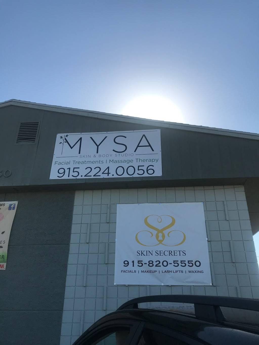 Mysa Skin and Body Studio | 3350 Wedgewood Dr Suite 1, El Paso, TX 79925, USA | Phone: (915) 224-0056