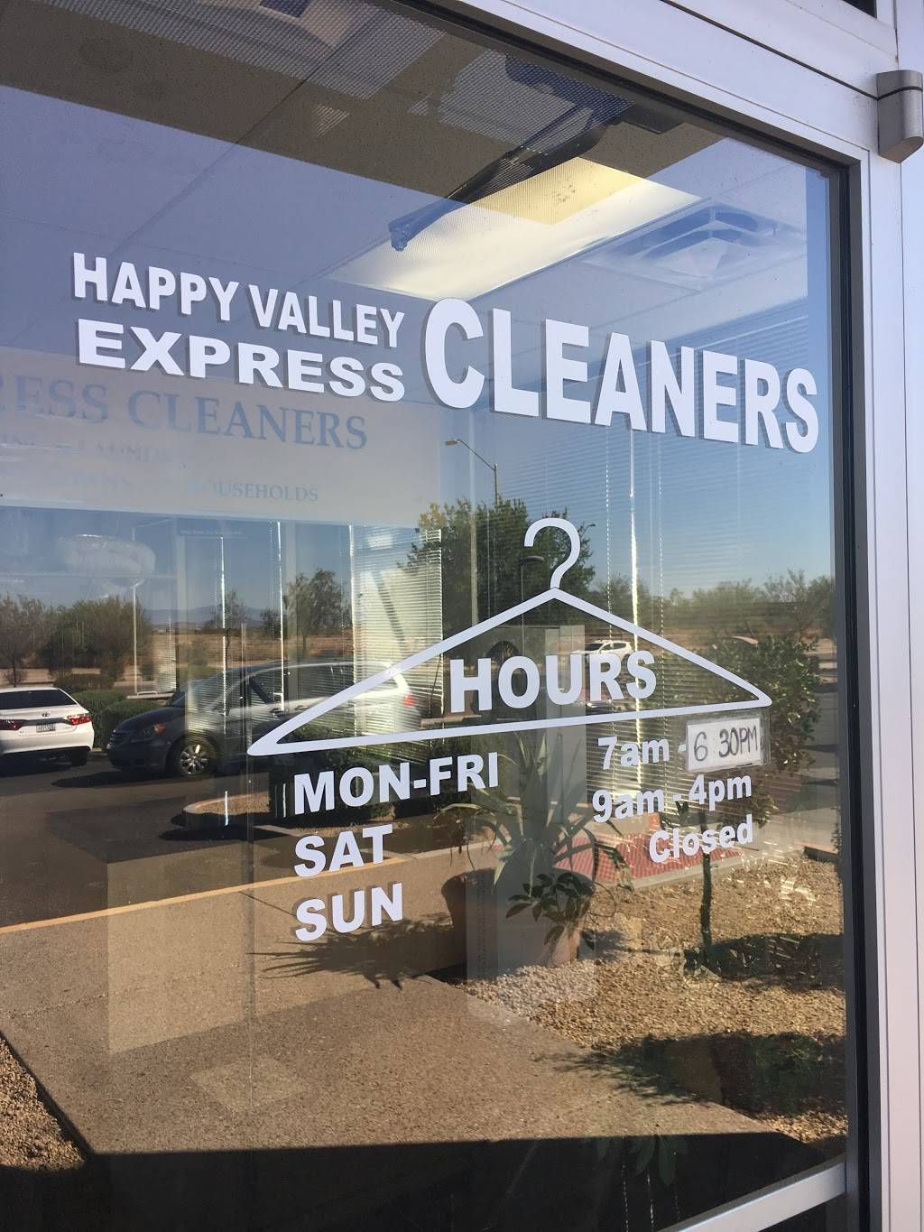 Happy Valley Express Cleaners | 2005 W Happy Valley Rd # 190, Phoenix, AZ 85085, USA | Phone: (623) 587-4640