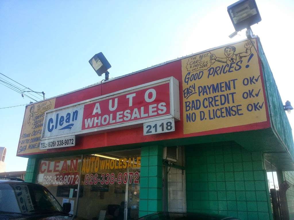 Clean Auto Wholesales | 2118 Francisquito Ave, West Covina, CA 91790 | Phone: (626) 338-9072