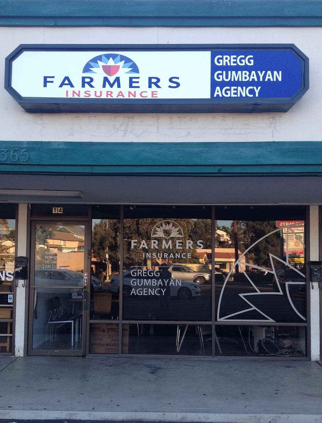 Farmers Insurance - Gregg Gumbayan | 8365 Paradise Valley Rd Ste 14, Spring Valley, CA 91977 | Phone: (619) 470-0988