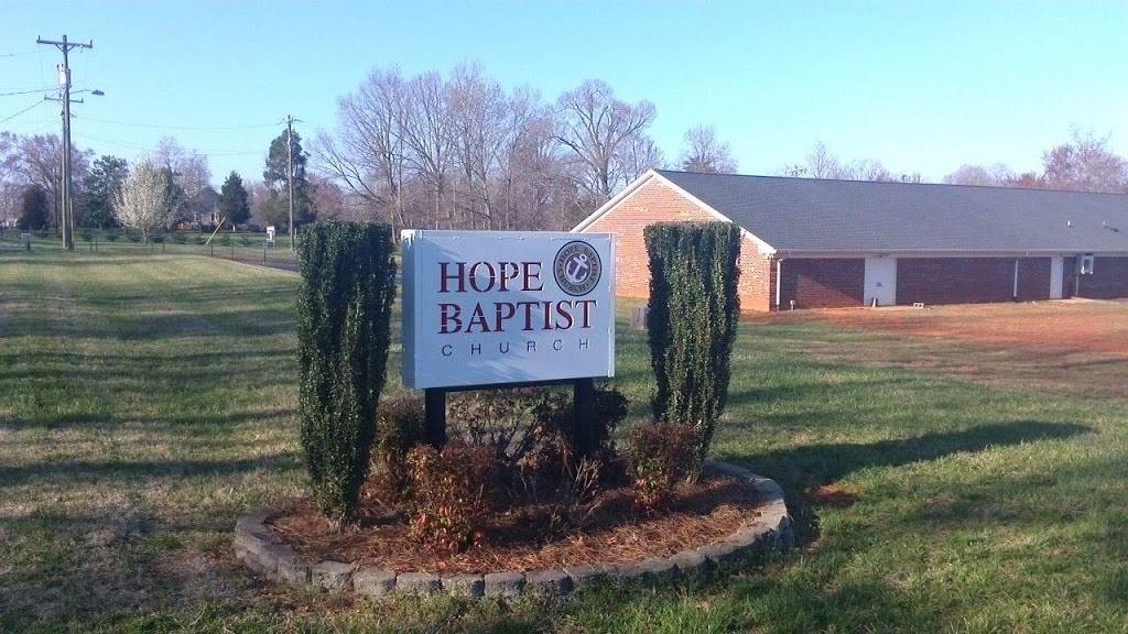 Hope Baptist Church | 4872 Old Edgar Rd, Sophia, NC 27350, USA | Phone: (336) 495-4673