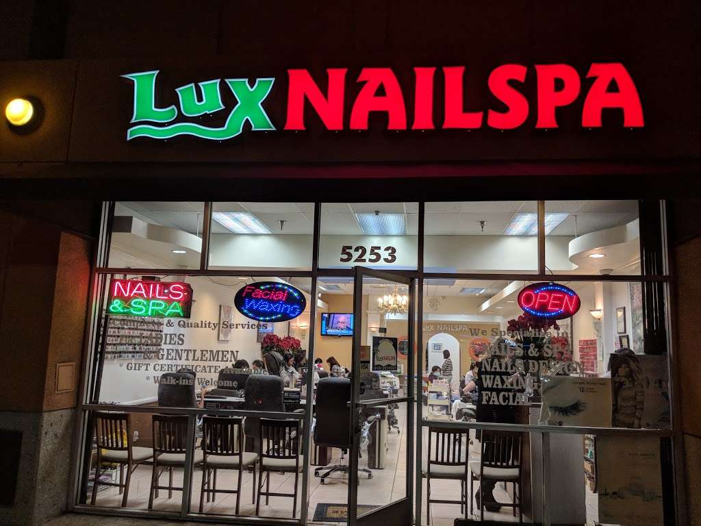 Lux Nailspa | 5253 Rosecrans Ave, Hawthorne, CA 90250, USA | Phone: (310) 297-9305