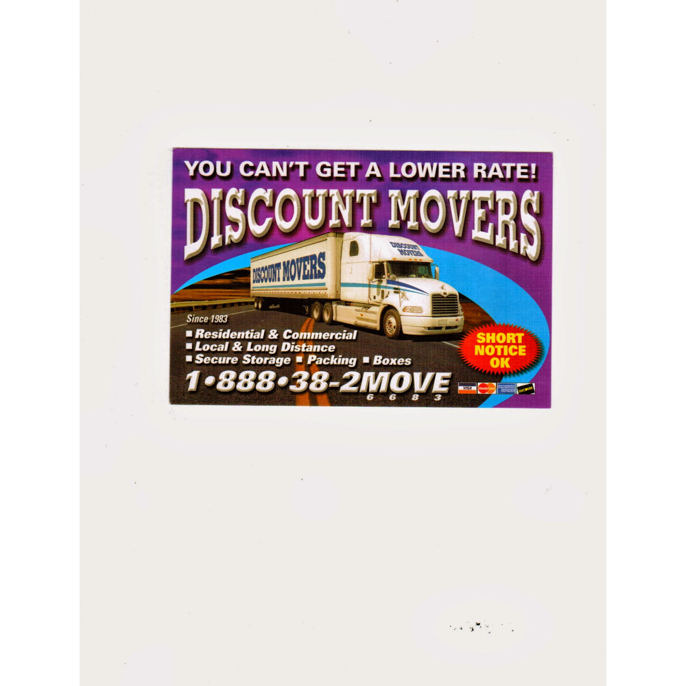 Discount Movers | 2941 N Hesperian St B, Santa Ana, CA 92706, USA | Phone: (714) 541-6494