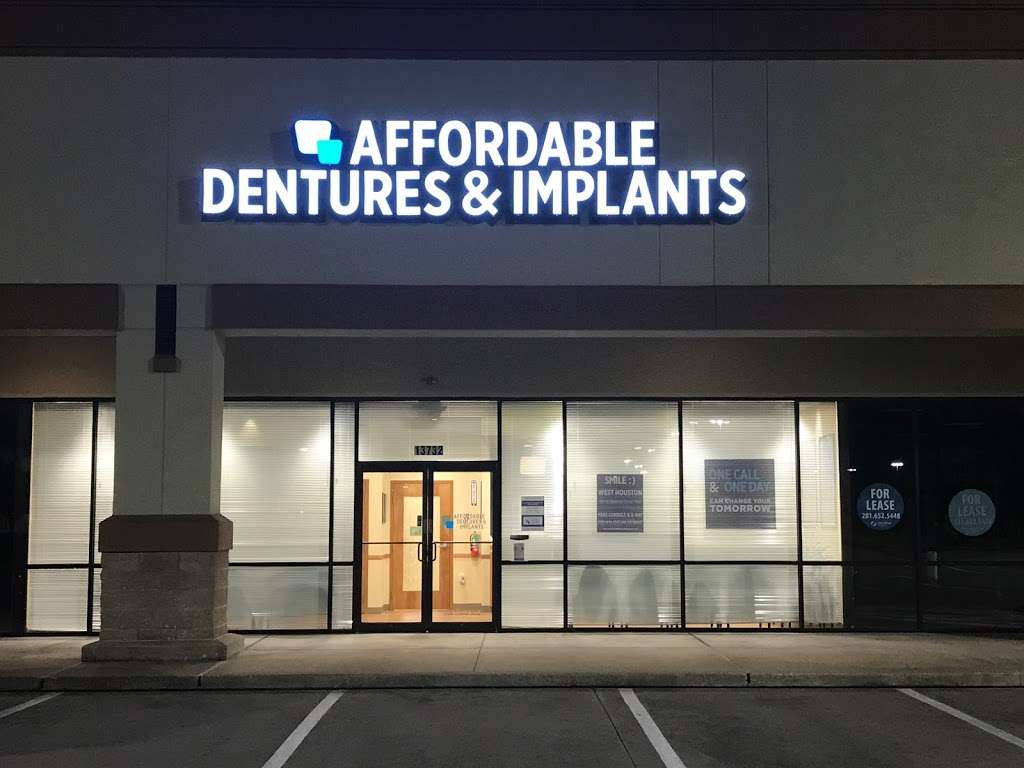Affordable Dentures & Implants | 13732 Northwest Fwy, Houston, TX 77040, USA | Phone: (281) 241-1007