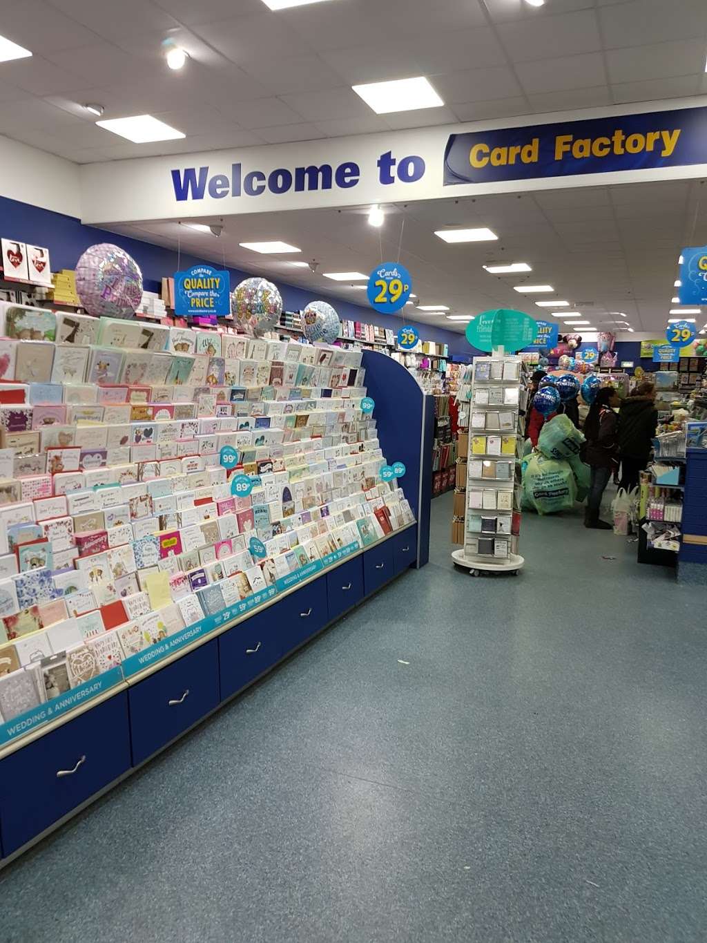 Card Factory | 3 Armada Way, Beckton, London E6 7ER, UK | Phone: 020 7473 5722