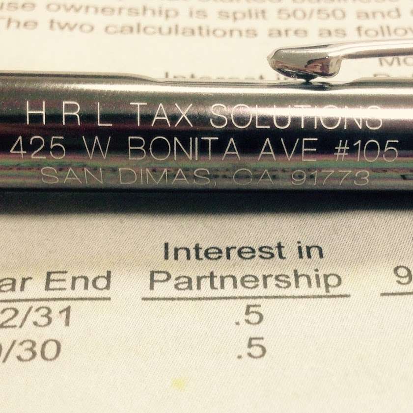 HRL TAX SOLUTIONS LLC | 425 W Bonita Ave #105, San Dimas, CA 91773 | Phone: (855) 928-6888