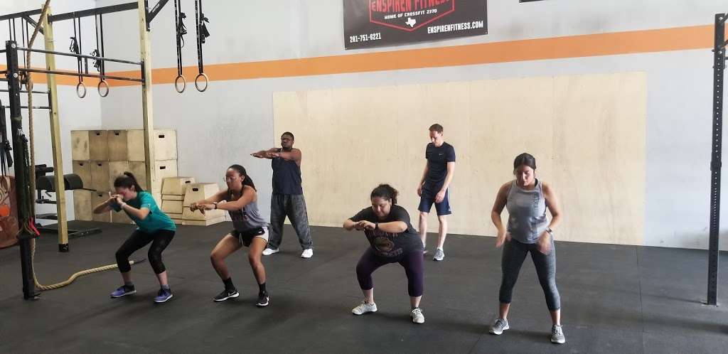 Enspiren Fitness Home of CrossFit 2370 | 2121 Brittmoore Rd #1400, Houston, TX 77043, USA | Phone: (281) 751-6221