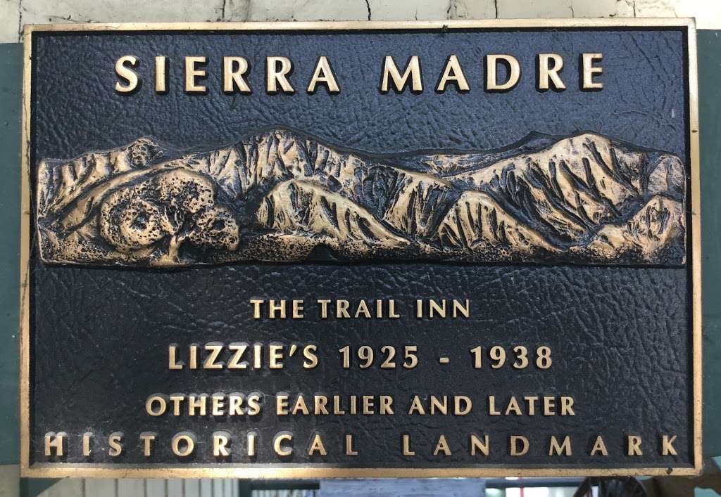 Lizzie’s Trail Inn and The Richardson House | 167 E Mira Monte Ave, Sierra Madre, CA 91024, USA | Phone: (626) 355-3905