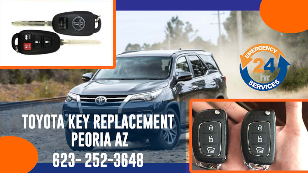 Toyota Key Replacement Peoria AZ | 28423 N Vistancia Blvd, Peoria, AZ 85383, USA | Phone: (623) 252-3648