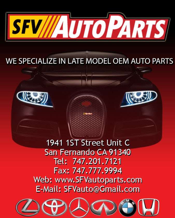 SFV AUTO PARTS | 1941 1st St, San Fernando, CA 91340, USA | Phone: (747) 201-7121