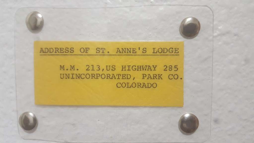 St. Annes Lodge Driveway | 50998 US Hwy 285, Bailey, CO 80421