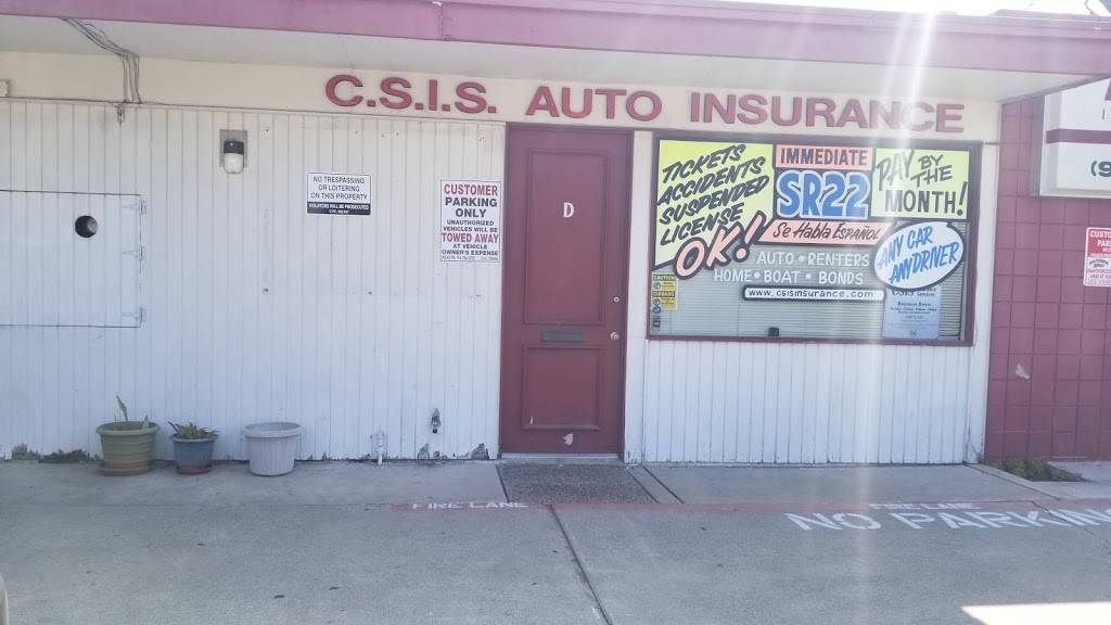 CSIS Insurance | 1914 Meyer Pl # D, Costa Mesa, CA 92627, USA | Phone: (949) 722-4022