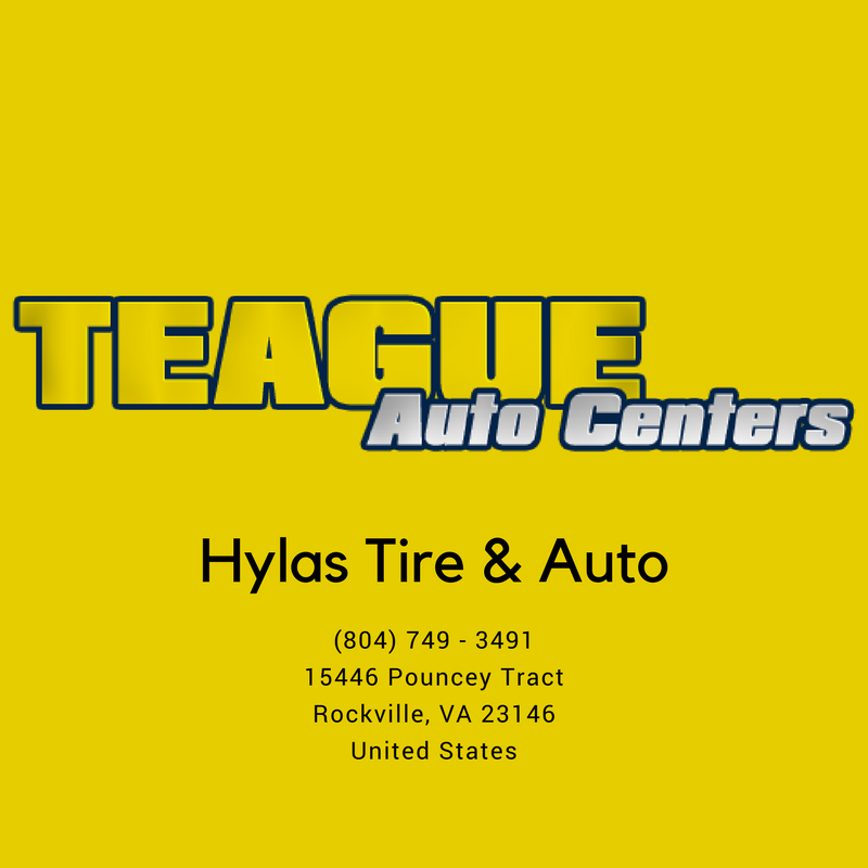 Hylas Tire & Auto | 15446 Pouncey Tract Rd, Rockville, VA 23146, USA | Phone: (804) 749-3491