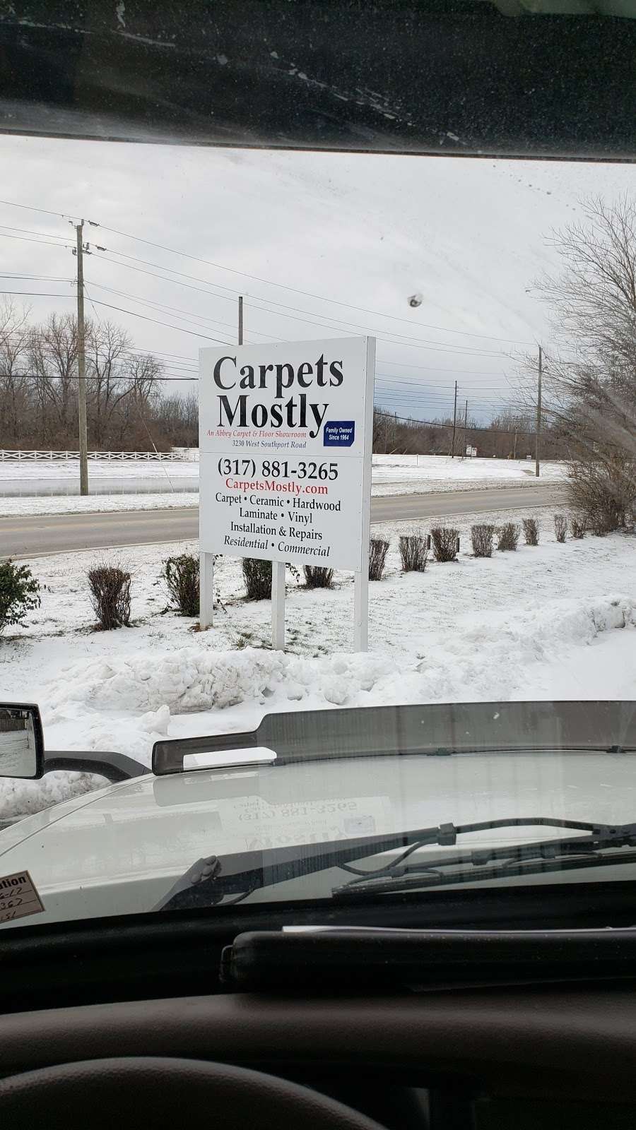 Carpets Mostly | 3230 W Southport Rd, Indianapolis, IN 46217, USA | Phone: (317) 881-3265