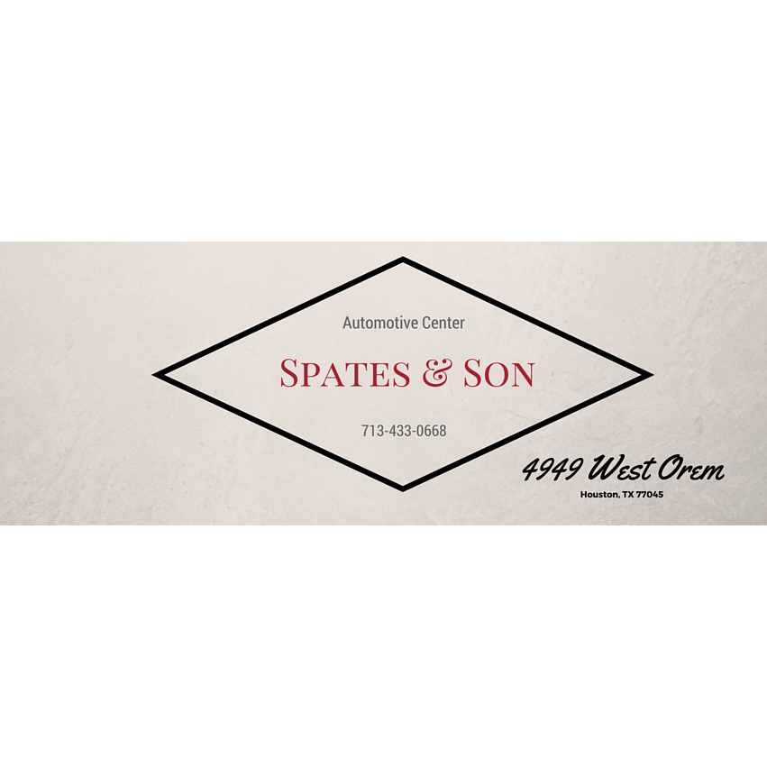 Spates and Son Automotive | 4949 W Orem Dr, Houston, TX 77045, USA | Phone: (713) 433-0668