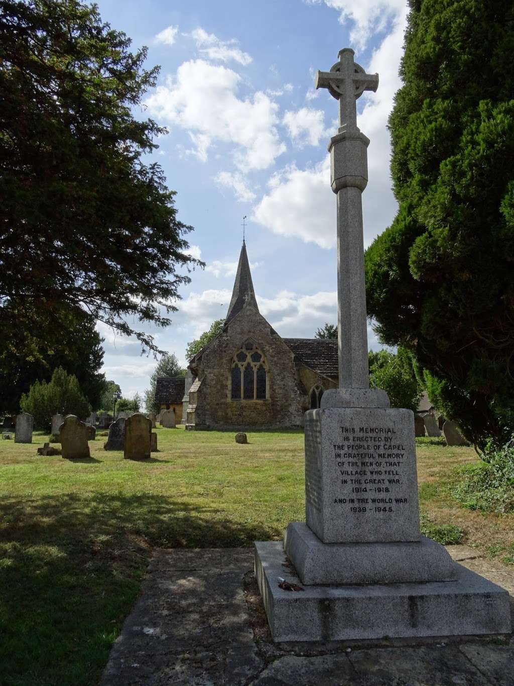 WAR MEMORIAL | Capel, Dorking RH5 5JZ, UK