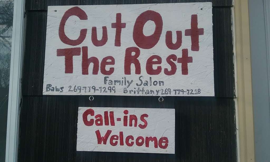 Cut Out The Rest Family Salon | 11 Chestnut St, Three Oaks, MI 49128, USA | Phone: (269) 779-7218