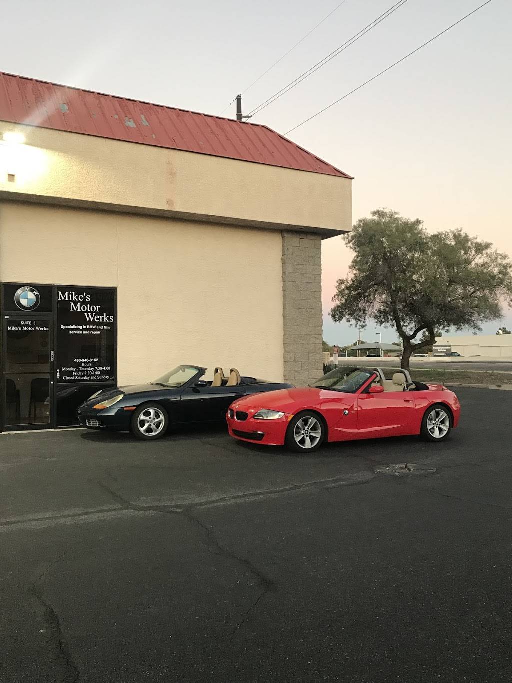 Mikes Motor Werks | 1900 N McClintock Dr UNIT 13, Tempe, AZ 85281, USA | Phone: (480) 946-0162